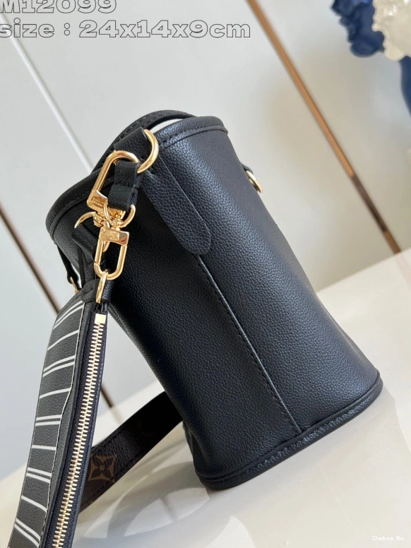 Neverfull Out Bandoulière VUITTON LOUIS Inside BB 0808